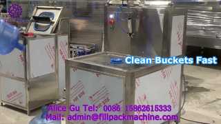 2112 L5 ウクライナ半自動シングルステーション 5 ガロンバケット高圧内部リンサー