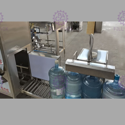 自動5mm水平な120BPHガロンの満ちるラインPLC制御 サプライヤー