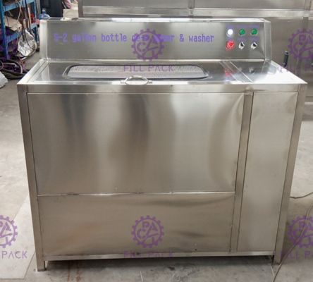 S-2 2 ステーション 5 ガロン ボトル 熱いアルカリ水で洗浄 サプライヤー