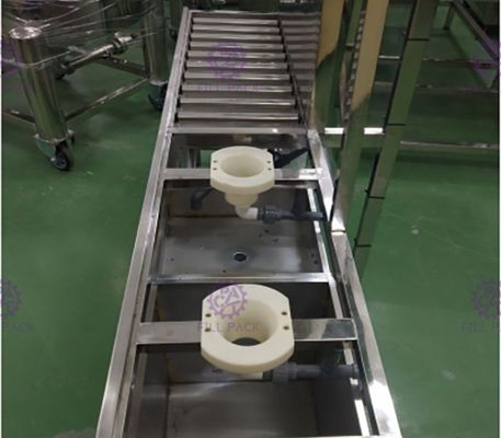 自動80BPH 20Lのガロンの充填機半 サプライヤー