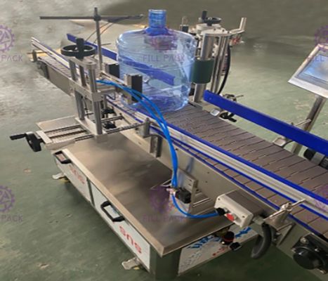 自動1200BPHカスタマイズされる5ガロンのびんのラベラーPLC制御 サプライヤー