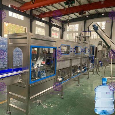 ワンロード 380V ガロン 充填機 純水洗浄 200bph サプライヤー