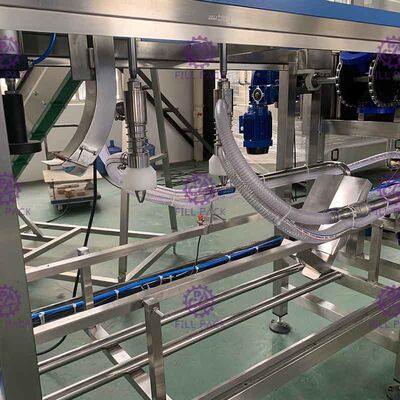 自動200bph帽子の揚げべらのガロンの充填機 サプライヤー