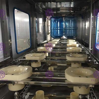 300BPH 18.9lタッチ画面との5ガロン水充填機PLC制御 サプライヤー