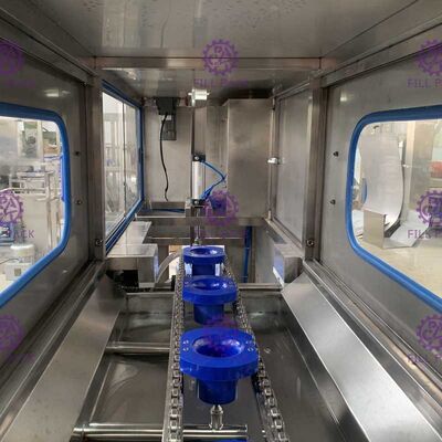 120bph PLC Sus304 5ガロン水びん詰めにする装置 サプライヤー