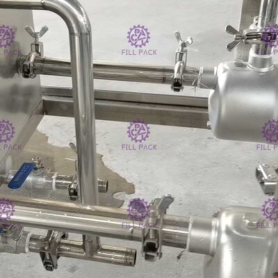 3.4*0.78*1.95m 1つの120 BPHのガロン満ちるラインに付き3つ サプライヤー