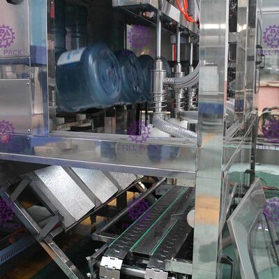 1つの20リットルの瓶の充填機に付き凹面の凸形3つ サプライヤー