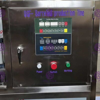 SUS304 100BPH 1つのDecappingの頭部が付いている5ガロン水充填機 サプライヤー