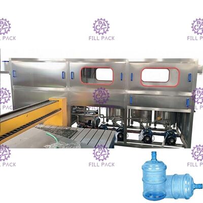 飲料水用 300bph 自動 PLC 制御 5 ガロン充填機 サプライヤー