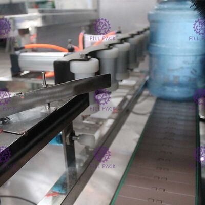 線形タイプ外的な0.55kw 5ガロンのびん洗濯機 サプライヤー