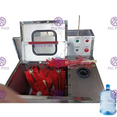 120BPH BS-1 セミオート バレル 5 ガロン ボトル洗浄機 スクラムボタン サプライヤー