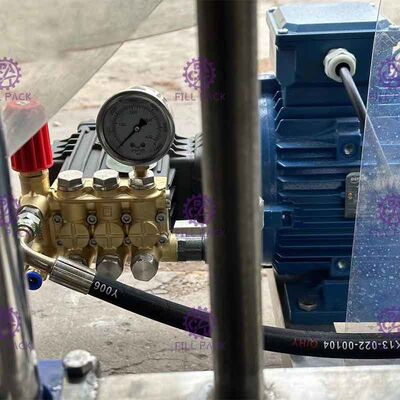 SWXNC-1 高圧内洗浄 5 ガロンボトル洗浄機 外刷り洗浄 単一ステーション サプライヤー