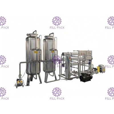 Sus304 4000lph Roの水処理機械を飲む自動操作弁 サプライヤー