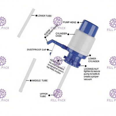 手動バケツの水ポンプのガロンの水生植物の消耗品 サプライヤー