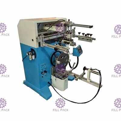 Semiautoの20lびんのための回転式シルク スクリーン印刷のびんのラベラー光電気検出 サプライヤー