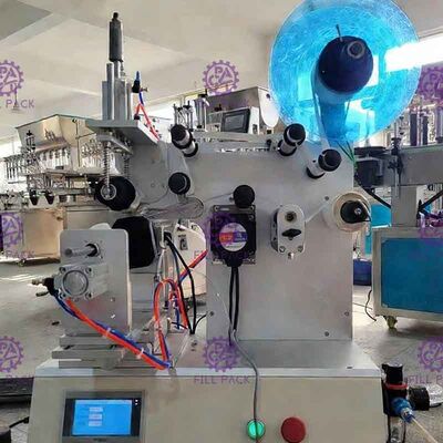 正方形のびん3の側面または丸ビンの円のための半自動付着力のステッカーの分類機械装置のラベラー サプライヤー