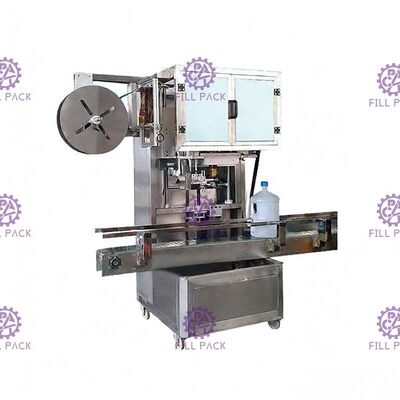 電気1人のヘッド帽子の袖の丸ビンのラベラー サプライヤー