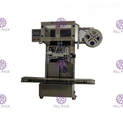 電気1人のヘッド帽子の袖の丸ビンのラベラー サプライヤー