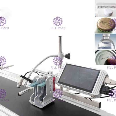 High Resolution Inkjet Coding Line / Unit for Bar Code Printing サプライヤー