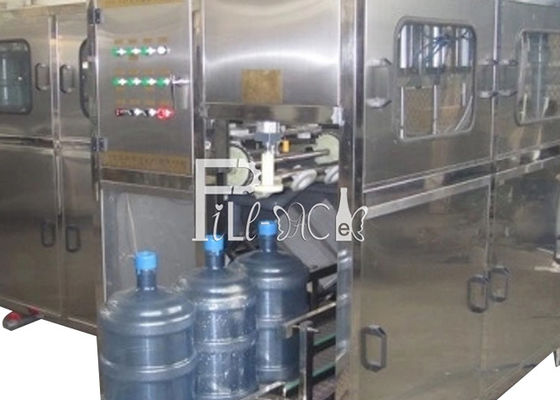 電気運転されたフル オートマチック450BPH 20Lのびん天然水のための5ガロンのびんの充填機 サプライヤー