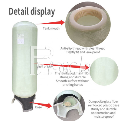 水処理のためのFrpタンク浄水器のガラス繊維のタンクそして部品 サプライヤー