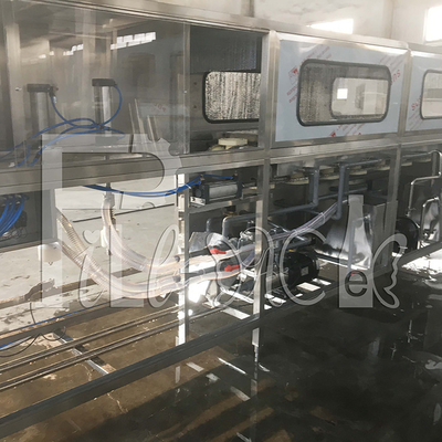 自動びん詰めにされた5ガロン水詰物ライン バケツ洗浄の満ちるおおう機械ライン サプライヤー