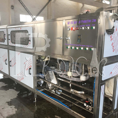 自動びん詰めにされた5ガロン水詰物ライン バケツ洗浄の満ちるおおう機械ライン サプライヤー