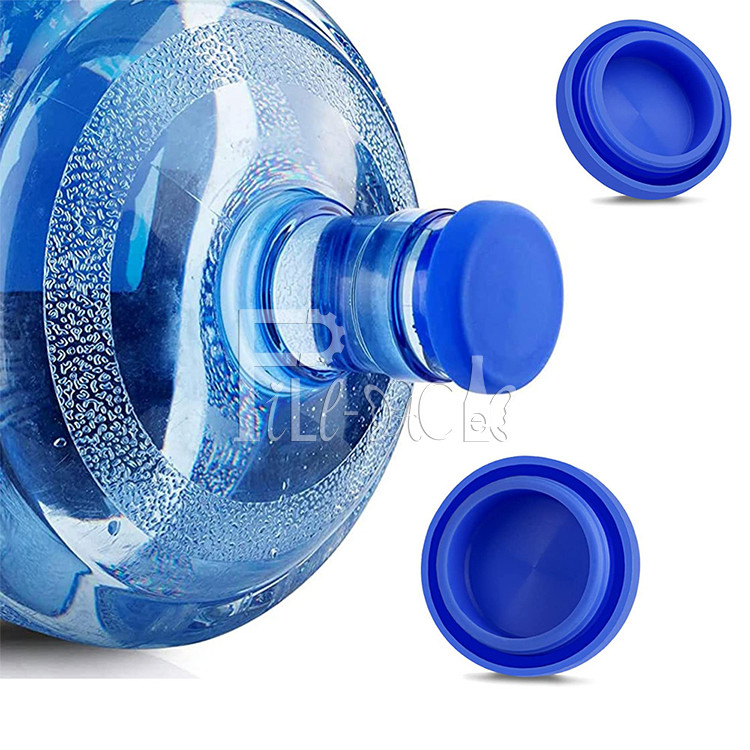 再使用可能な5ガロン水シリコーンの帽子はびんのためのしぶきのふたカバーを越えない サプライヤー
