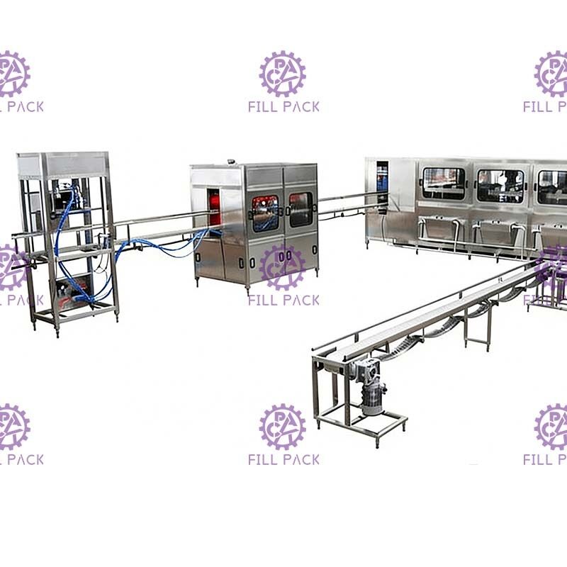 機械運転された600BPH 5ガロン水びん詰めにする機械 サプライヤー