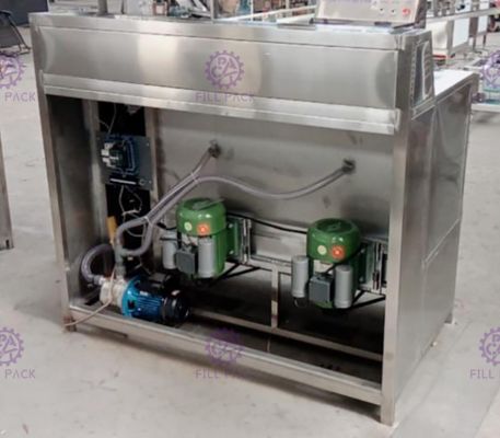 S-2 2 ステーション 5 ガロン ボトル 熱いアルカリ水で洗浄