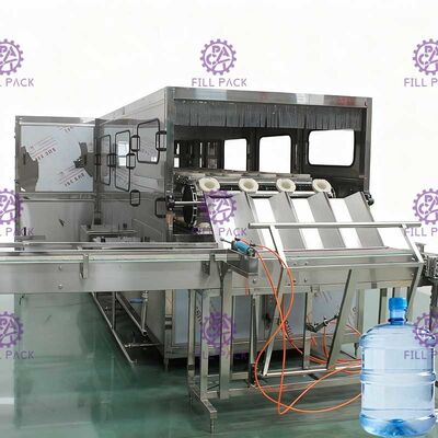 純粋な水5ガロンのびんのバレルの充填機600BPH/900BPH水生産ライン