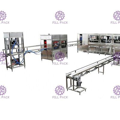 機械運転された600BPH 5ガロン水びん詰めにする機械