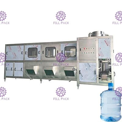 ステンレス鋼304の1200BPH飲料水の充填機