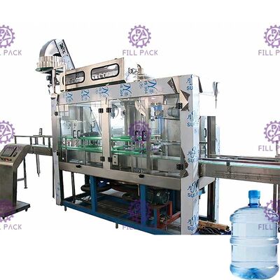 タッチ画面2000BPHの天然水のびん詰めにする機械
