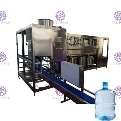 450bph自動9.75kw Plc制御を用いる5ガロンの充填機