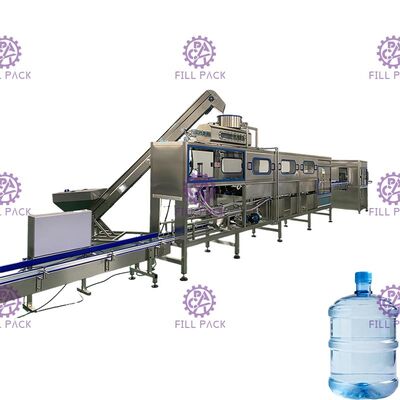 手動ローディング200 BPH 20リットルの瓶の充填機