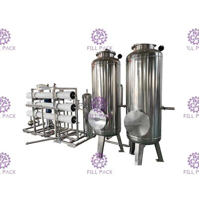 Sus304 4000lph Roの水処理機械を飲む自動操作弁