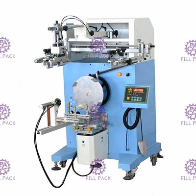 Semiautoの20lびんのための回転式シルク スクリーン印刷のびんのラベラー光電気検出