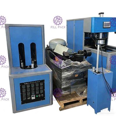 半自動ペット プラスチックびん5ガロン ハンドルが付いている20リットルのブロー形成機械