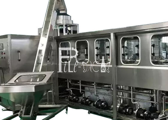 4つの道/列QGF-600 20リットルの瓶の充填機