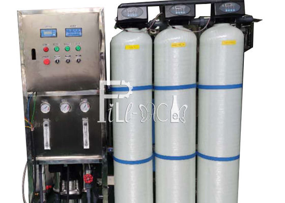 手動弁500LPHの逆浸透の水処理機械