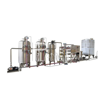 Sus304 4000lph Roの水処理機械を飲む自動操作弁